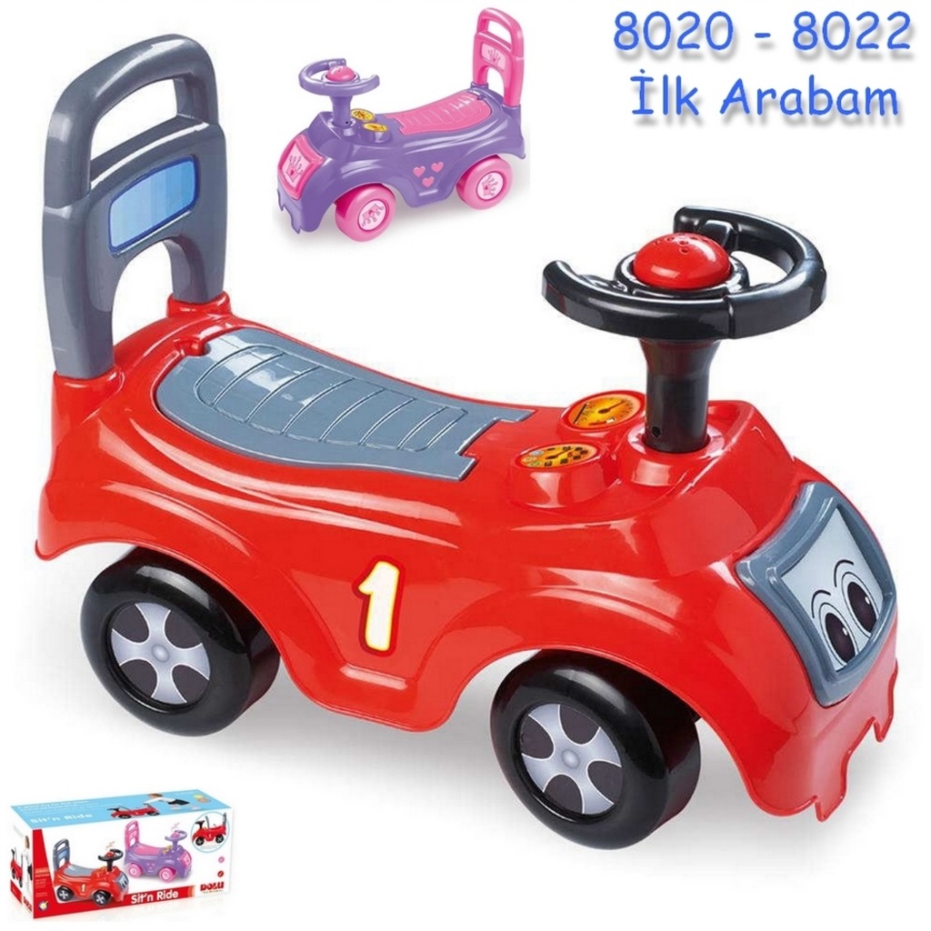 İlk Arabam İlk Adım Arabası Eğitici Çocuk Arabası Yürüteç