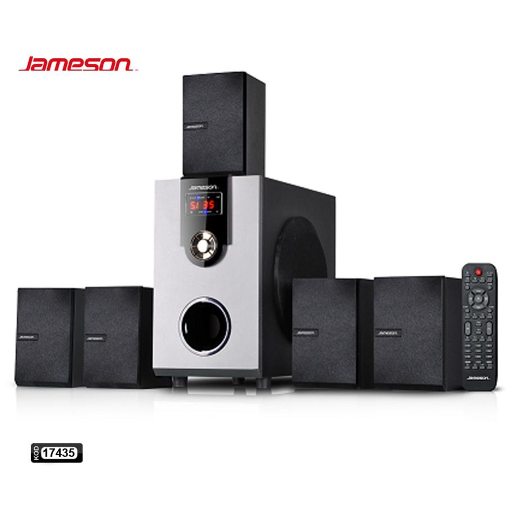 Ses Sistemi 5+1 Bluetooth Fm/sd/usb Kumanda 250w Jameson Js3445b