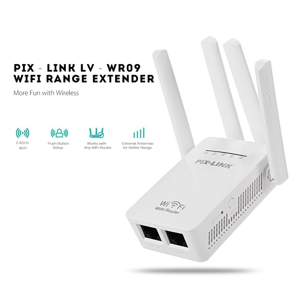 Pix link wifi repeater настройка