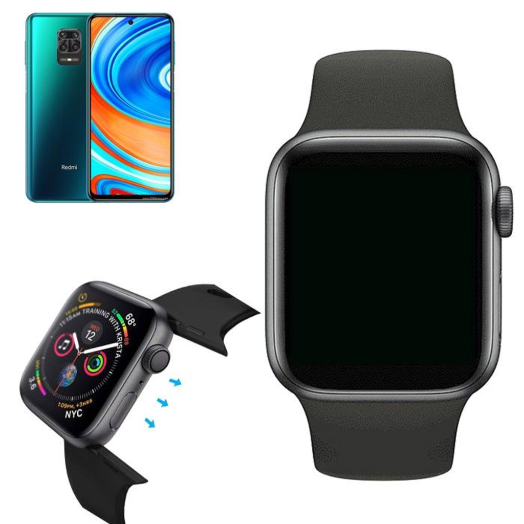 Mobigear Easy Fit Neopren Sportarmband für Xiaomi Redmi Note 9 Pro - Grün  575865 - huellendirekt.de