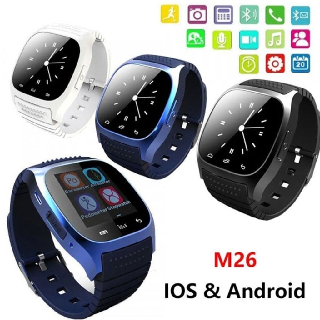 M26 Akıllı Saat Türkçe Dokunmatik Smart Watch Android Saat ...