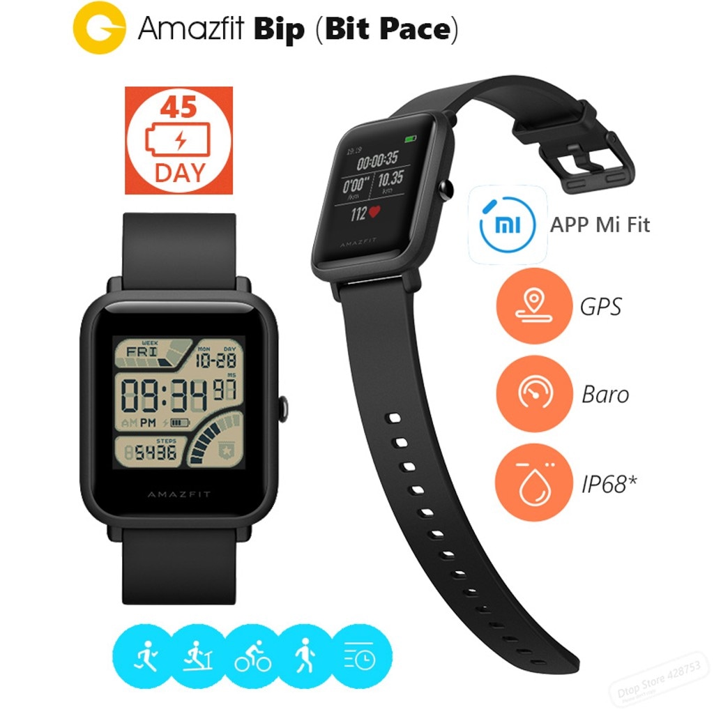 xiaomi amazfit bip bit pace