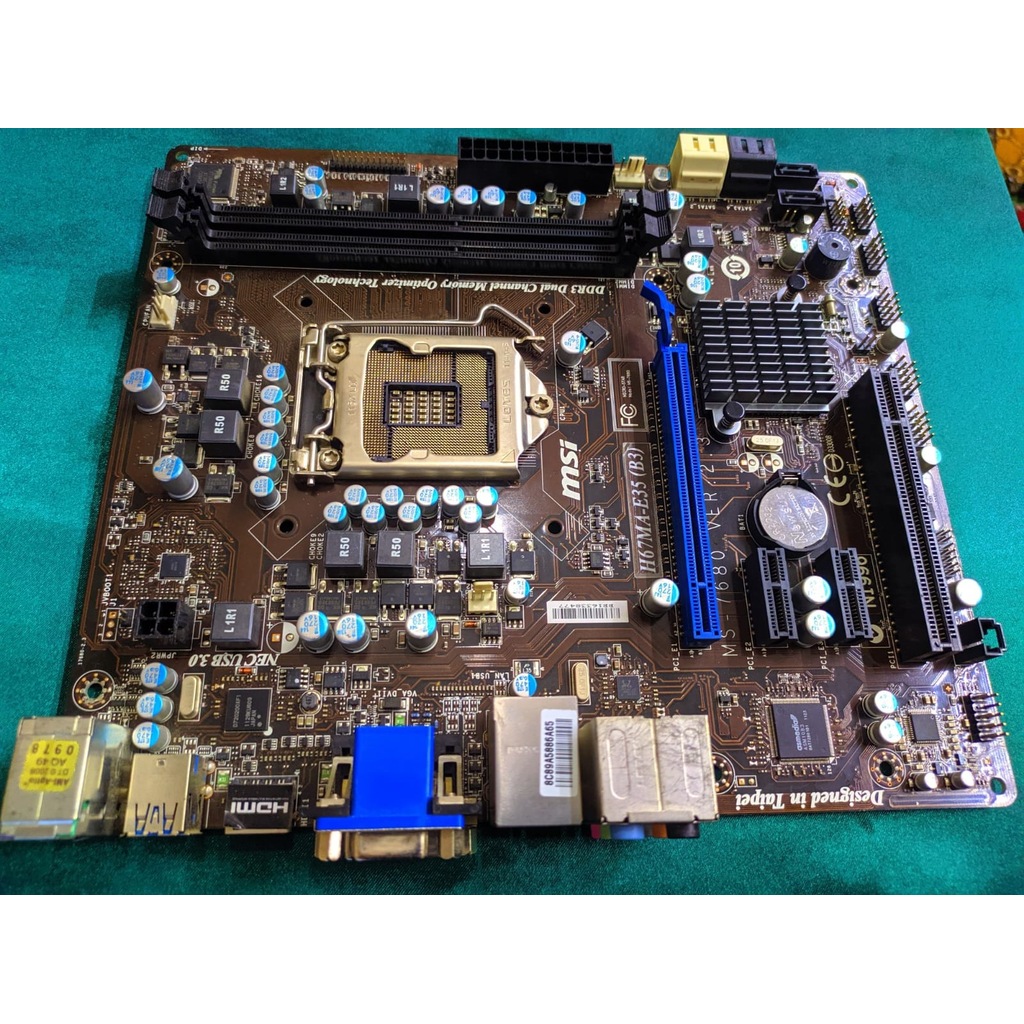 Msi h611 e35 b3 подключение