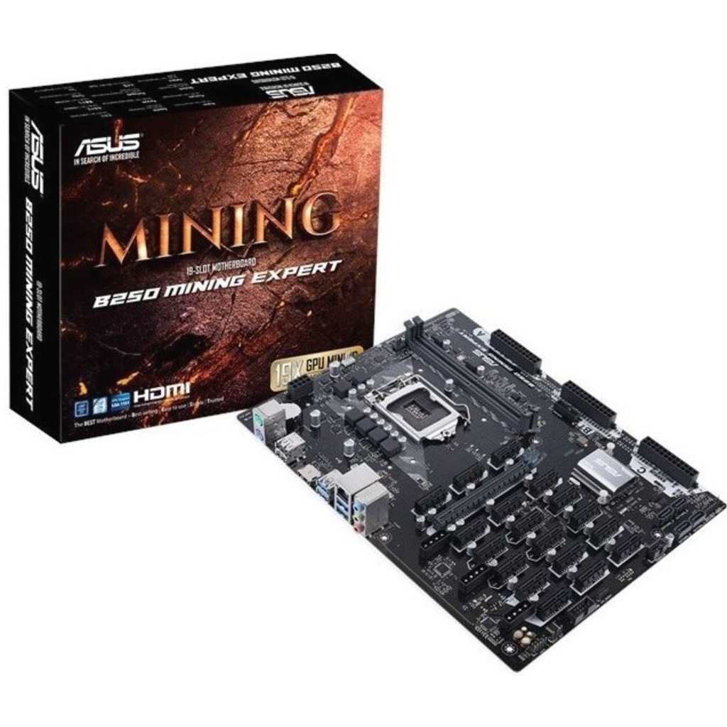 ASUS B250 Mining Expert Intel B250 LGA 1151 (Soket H4) ATX 32GB D
