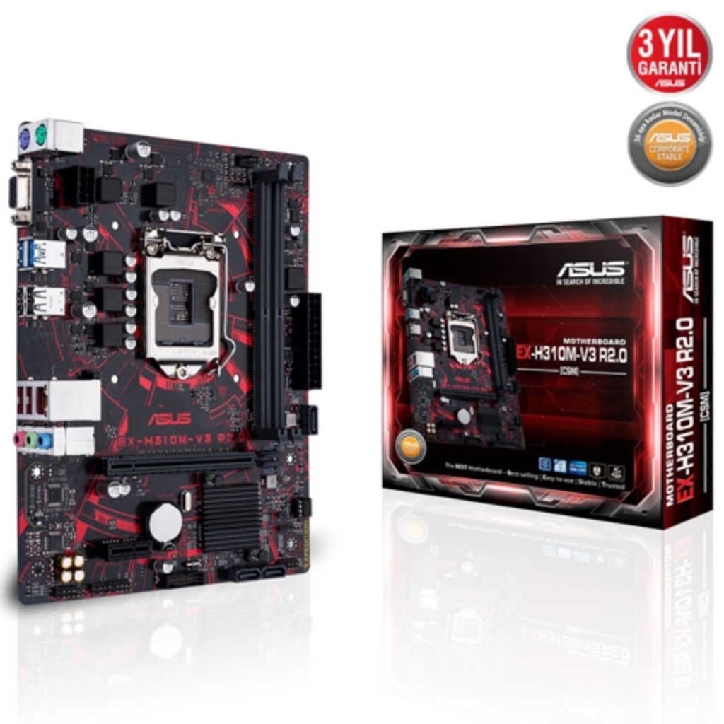 Asus Exh310mv3 R2.0 Ddr4 2666mhz S+gl 1151v2