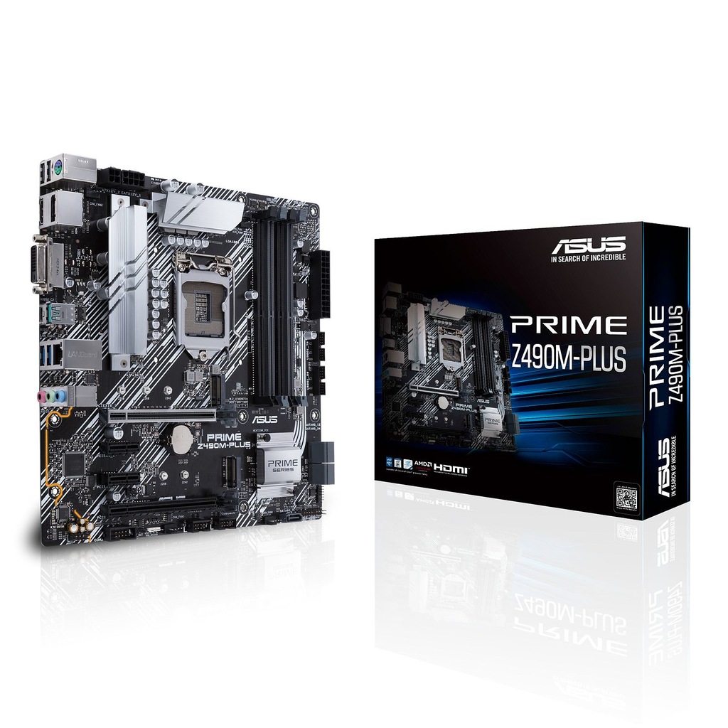 Asus prime z490m plus обзор