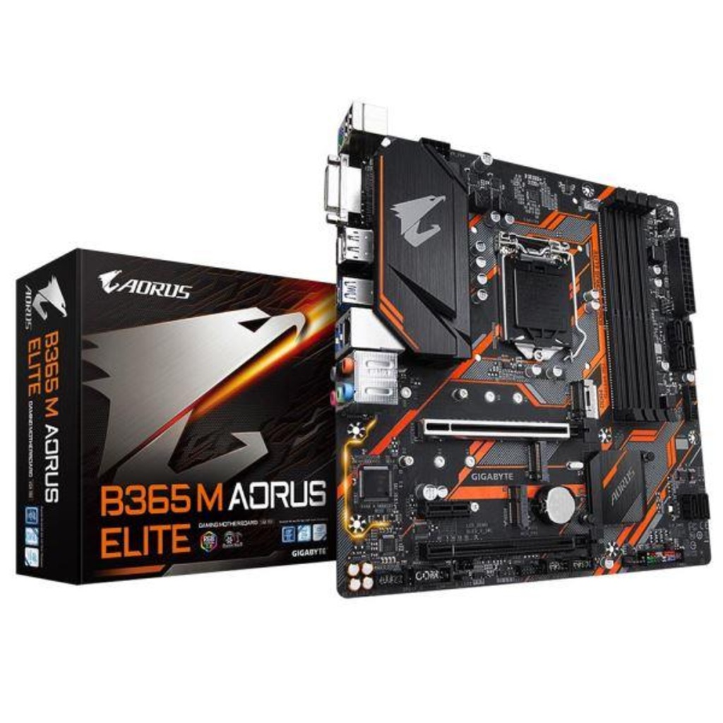GIGABYTE B365 M AORUS ELITE B365 DDR4 GLan mATX HDMI DP TYPE-C US