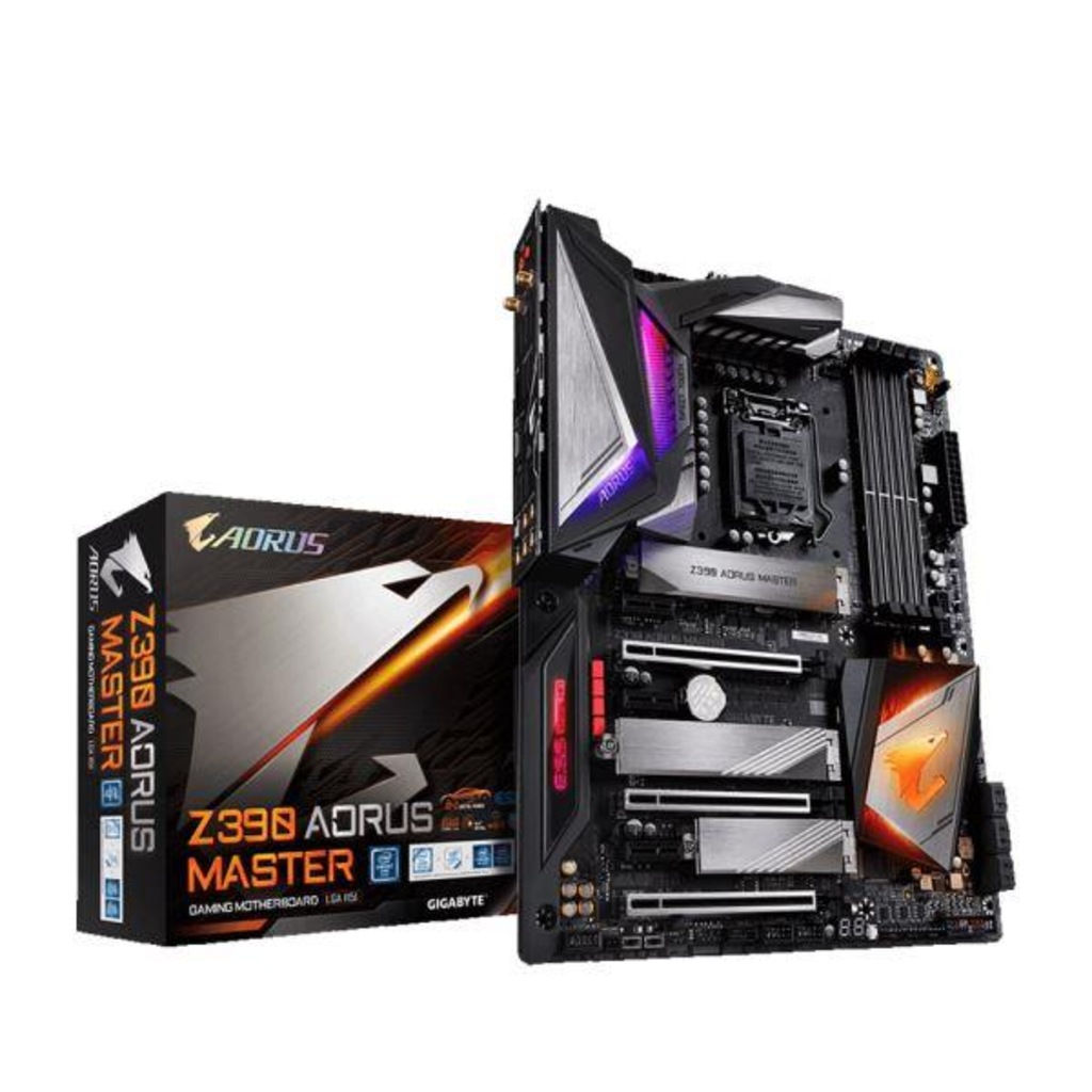 GIGABYTE Z390 AORUS MASTER Z390 DDR4 GLan ATX HDMI U3.1 3xM2 WIFI