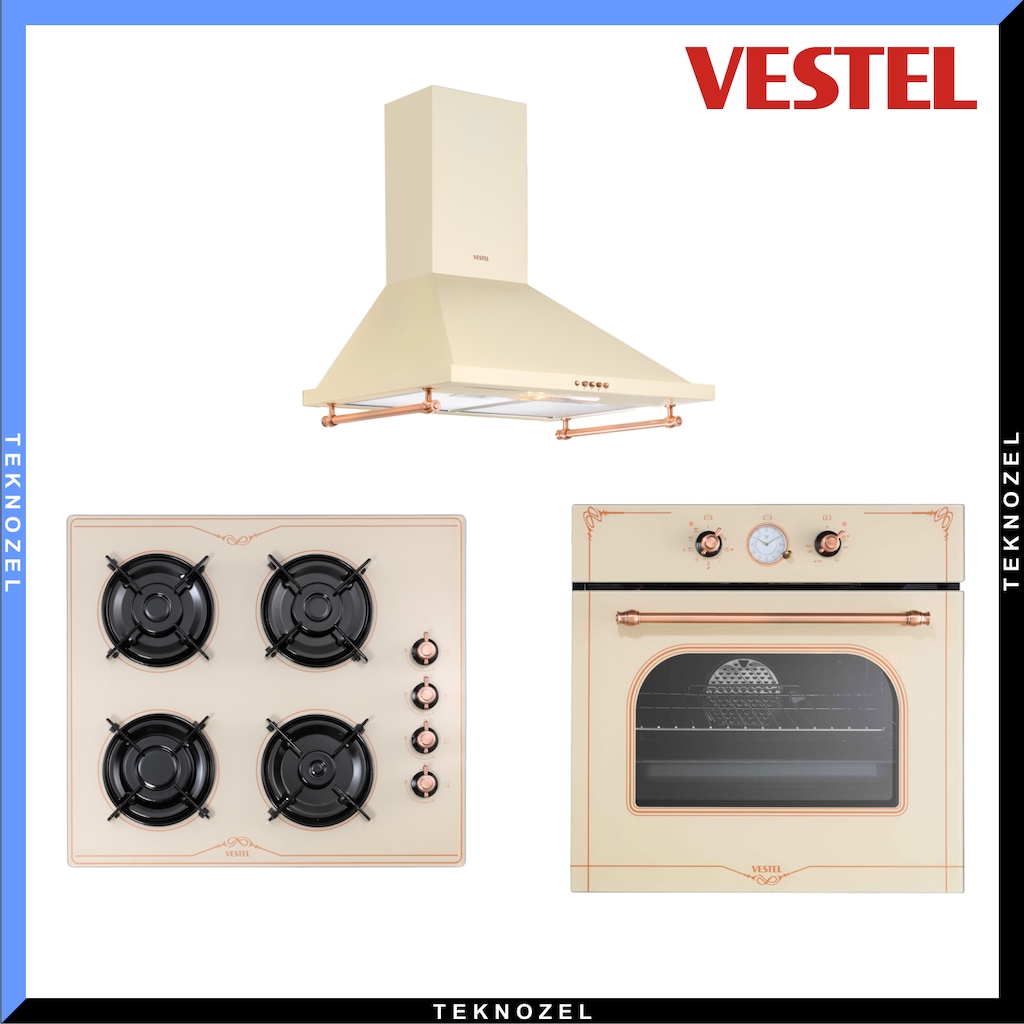 Vestel Ankastre - Krem Rustik Set Fiyatları Ve Özellikleri