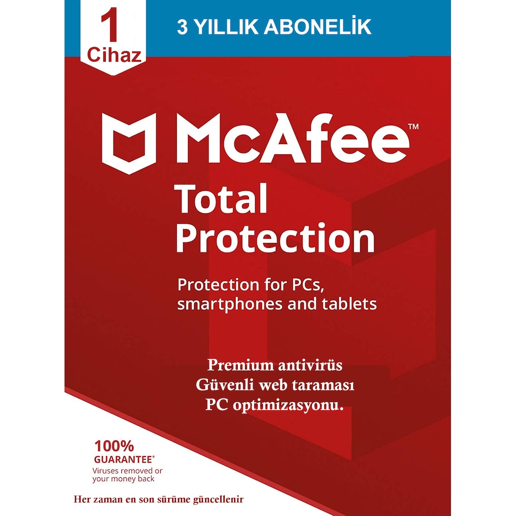 Yüksek Güvenlik Önlemleri ile Mcafee Antivirüs Programları 