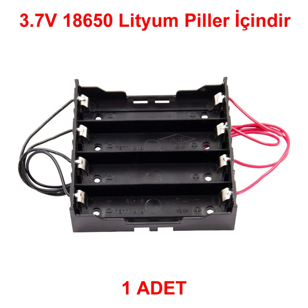18650 pil yuvasi 4 lu paralel fiyatlari ve ozellikleri