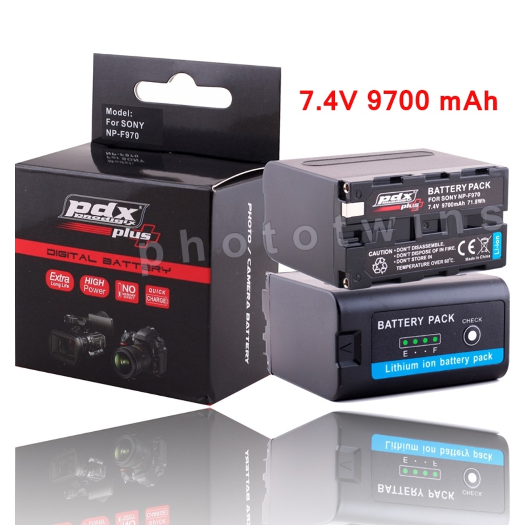 Sony pdx NP-F970 970 Batarya. HD 1000,MC1500,MC2000,MC2500