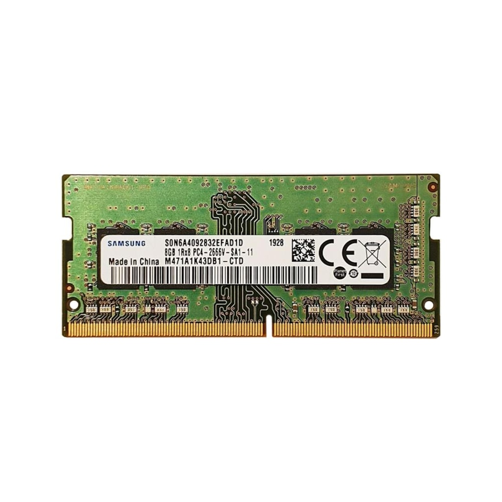 Samsung 8 GB 2666 MHz SODIMM M471A1K43DB1-CTD DDR4 Ram Fiyatları