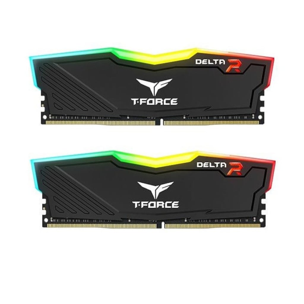 Team T-FORCE DELTA RGB BLACK 16 GB (2x8) 3200 MHz DDR4 CL16