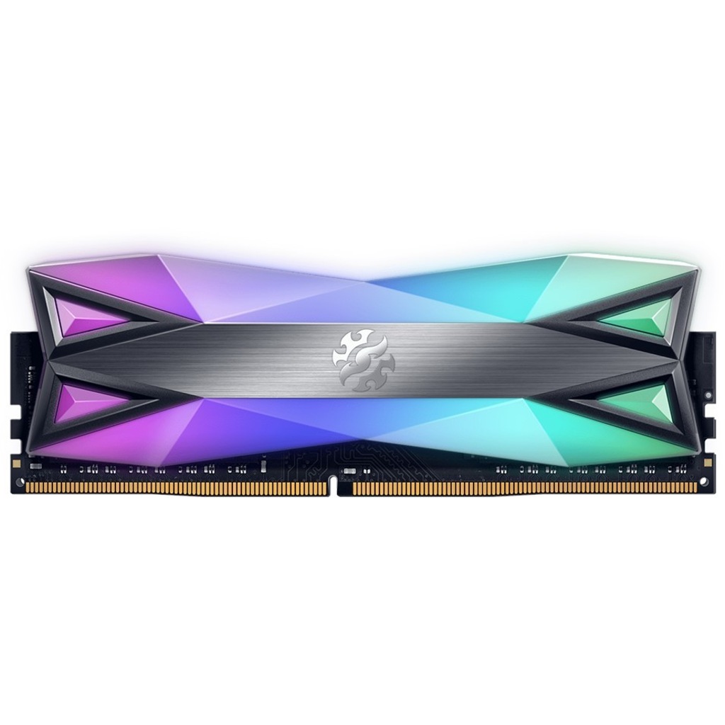 XPG 8GB Spectrix D60G RGB Tungsten 3200MHz DDR4 CL16 Titanium Gri
