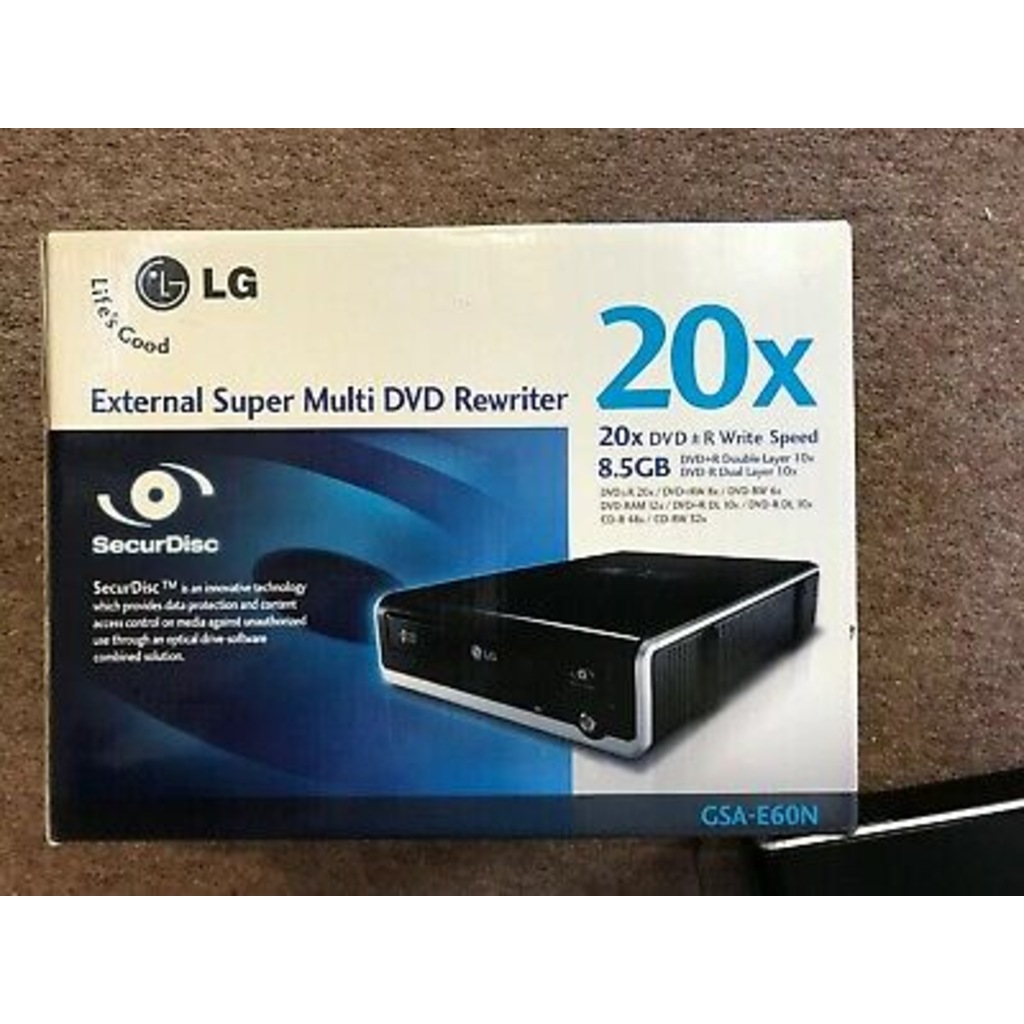 LG EXTERNAL SUPER MULTI DVD REWRITER Fiyatları ve Özellikleri