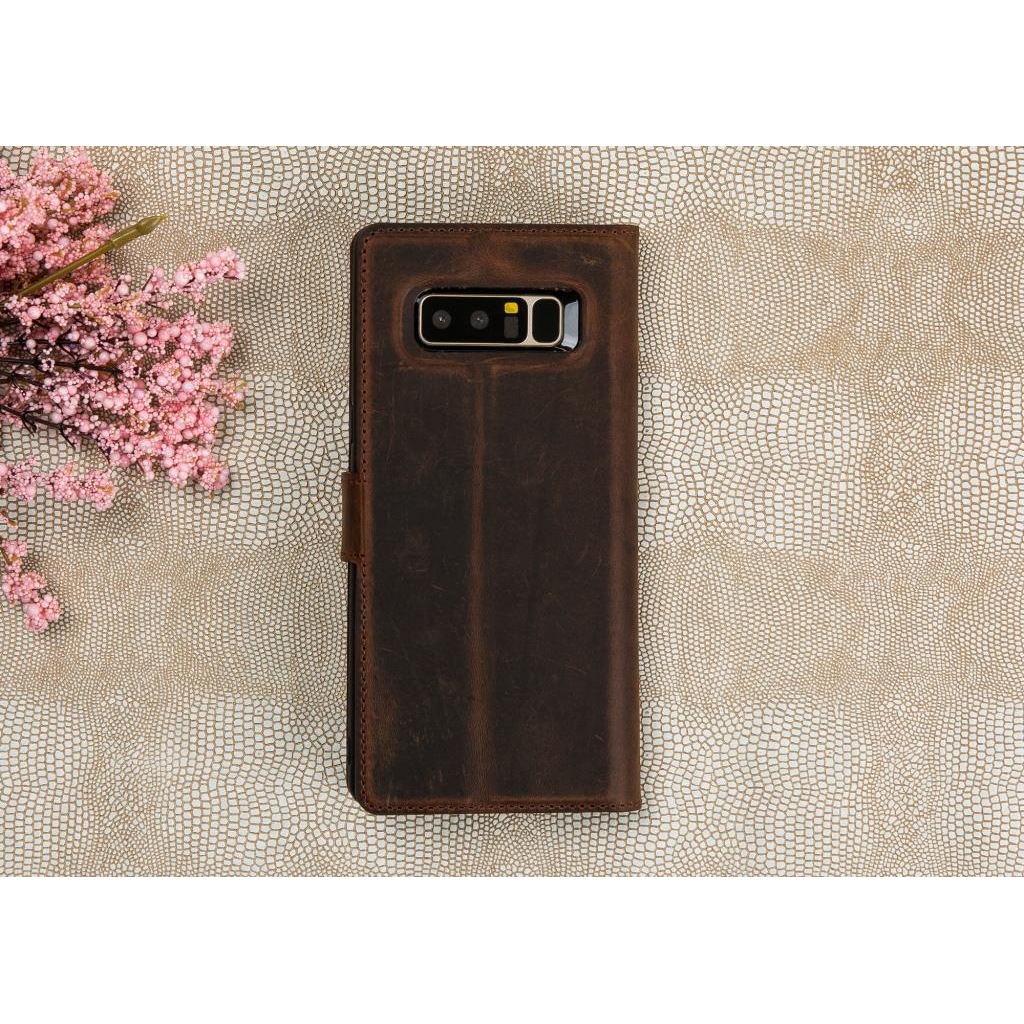 Bouletta MW Deri Telefon Kılıfı Samsung Note 8 G2 Antic Kahve Fiyatları