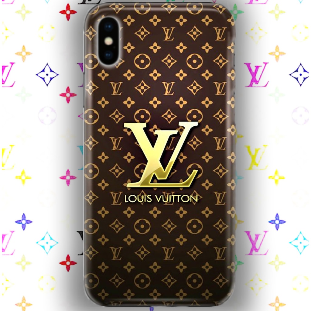 Tüm Marklara Uygun Louis Vuitton Tasarmlı Silikon Telefon Kılıf - 0