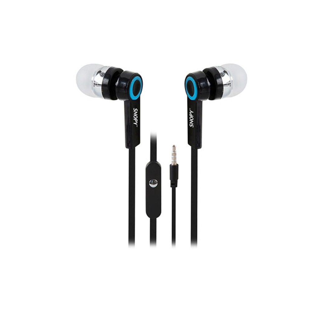 SNOPY MOBİL TEL.KULAK İÇİ MİK.KULAKLIK(SN-J5)SİYAH SN17352