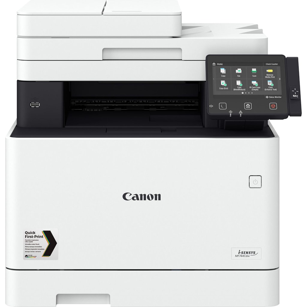 Canon MF744CDW Tarayıcı + Fotokopi Renkli Çok Fonksiyonlu Lazer