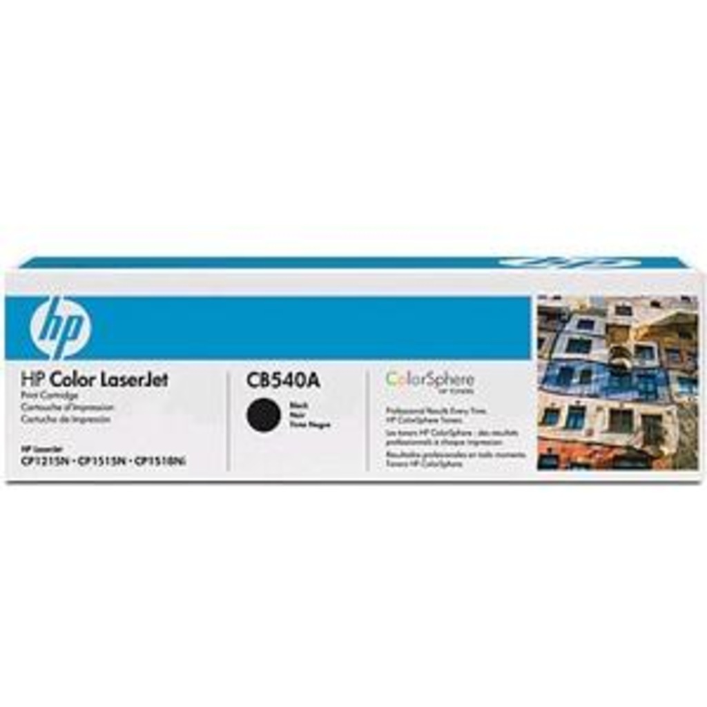 HP CB540A NO 125A (2200 Sayfa) Siyah Toner