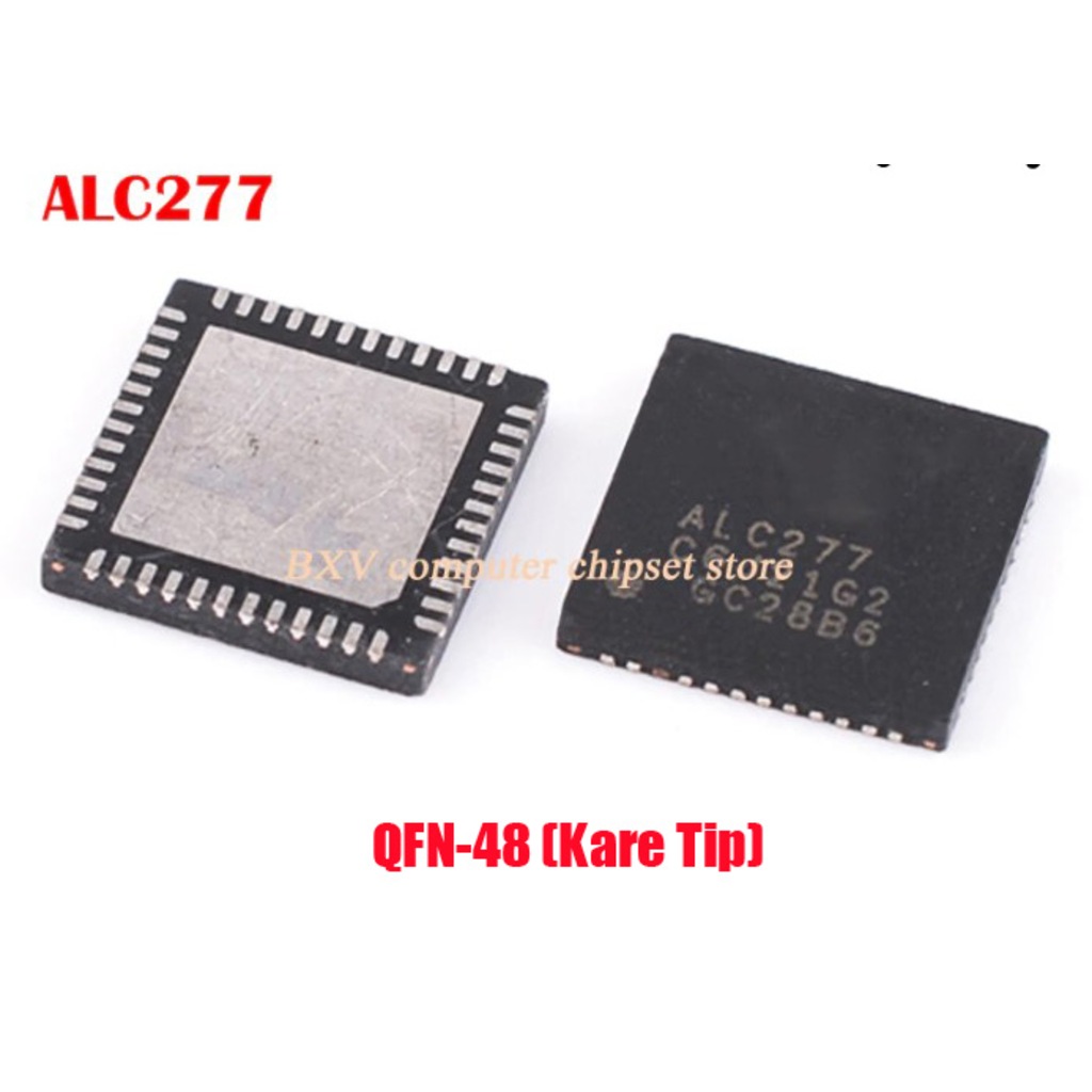 Realtek ALC277, ALC 277 VB6, CG Ses Entegre QFN-48 (Köşeli Tip ...