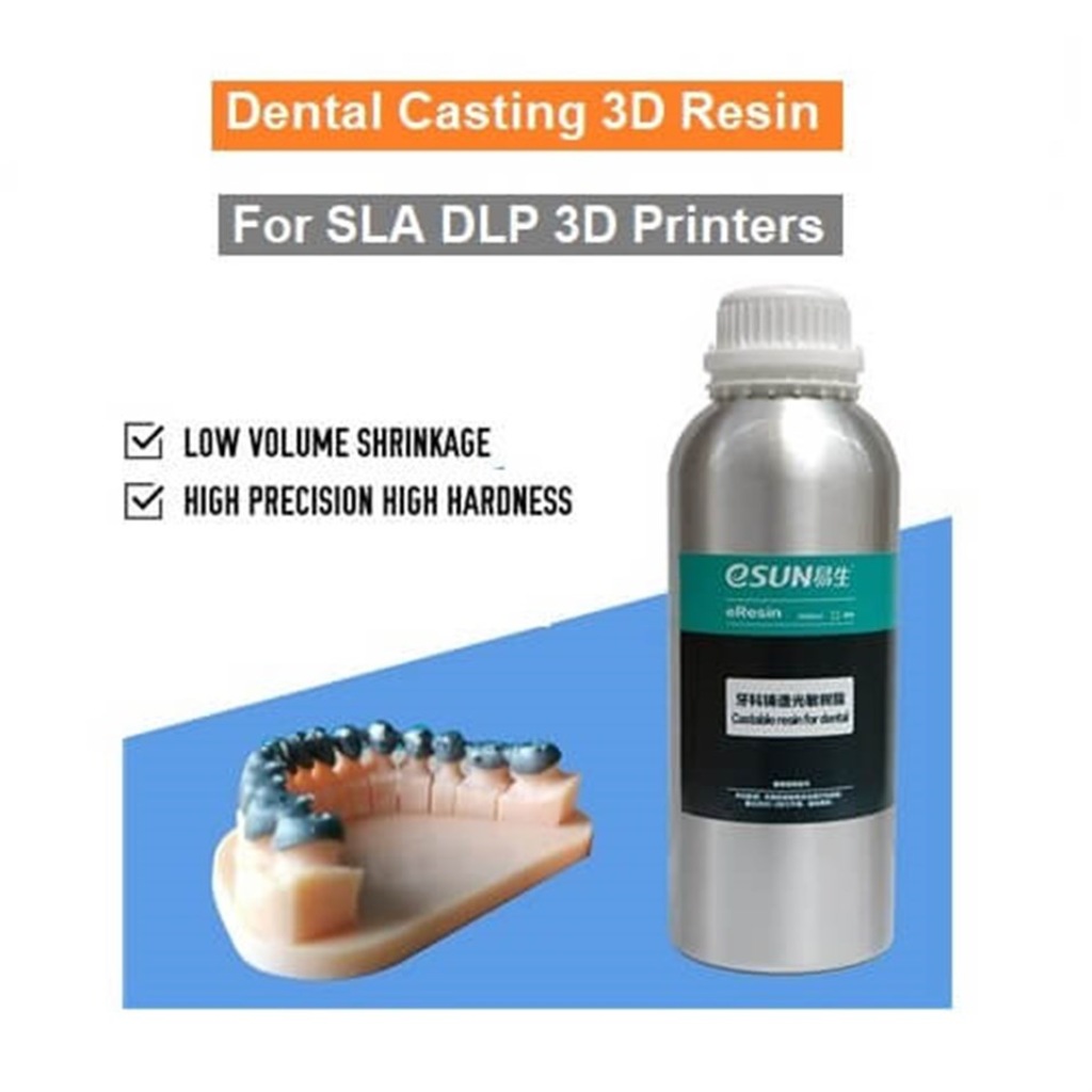 Esun Dental Castable UV Resin GreenYeşil Uv Diş Döküm Reçine Fiyatları
