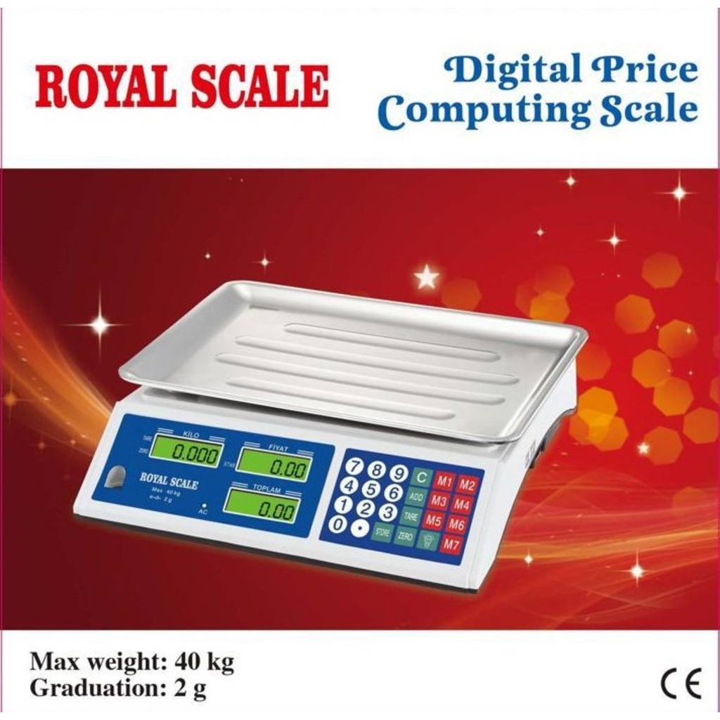 Royal Scale 2019 Dijital Elektronik 40 KG Terazi Fiyatları ve Özellikleri