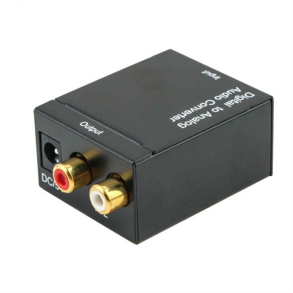 DİJİTAL TO ANALOG 4555p OPTİK TOS SES DÖNÜŞTÜRÜCÜ RCA ADAPTOR