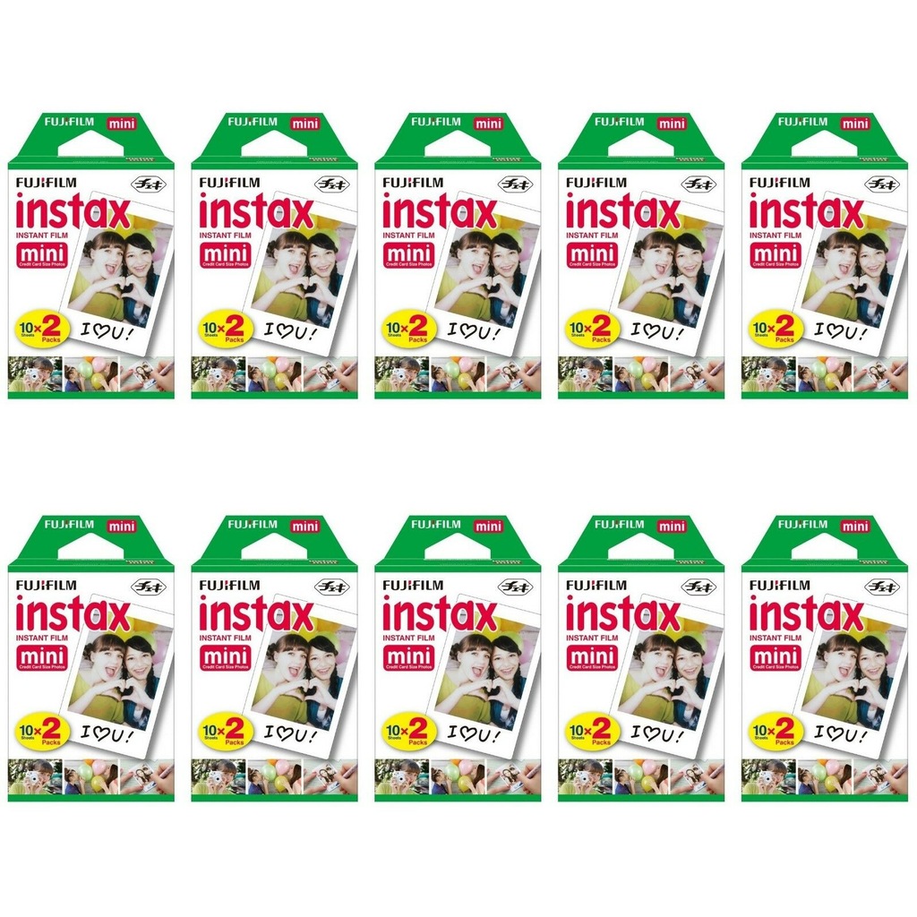 Fuji İnstax Mini 7-8-9-25-70-90 için 200' lü Fotoğraf filmi