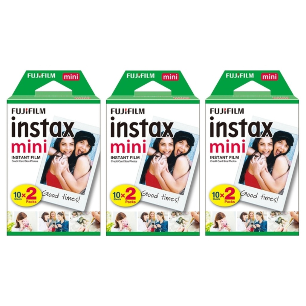 Fujifilm instax için 20 li Film 3 Lü PAKET