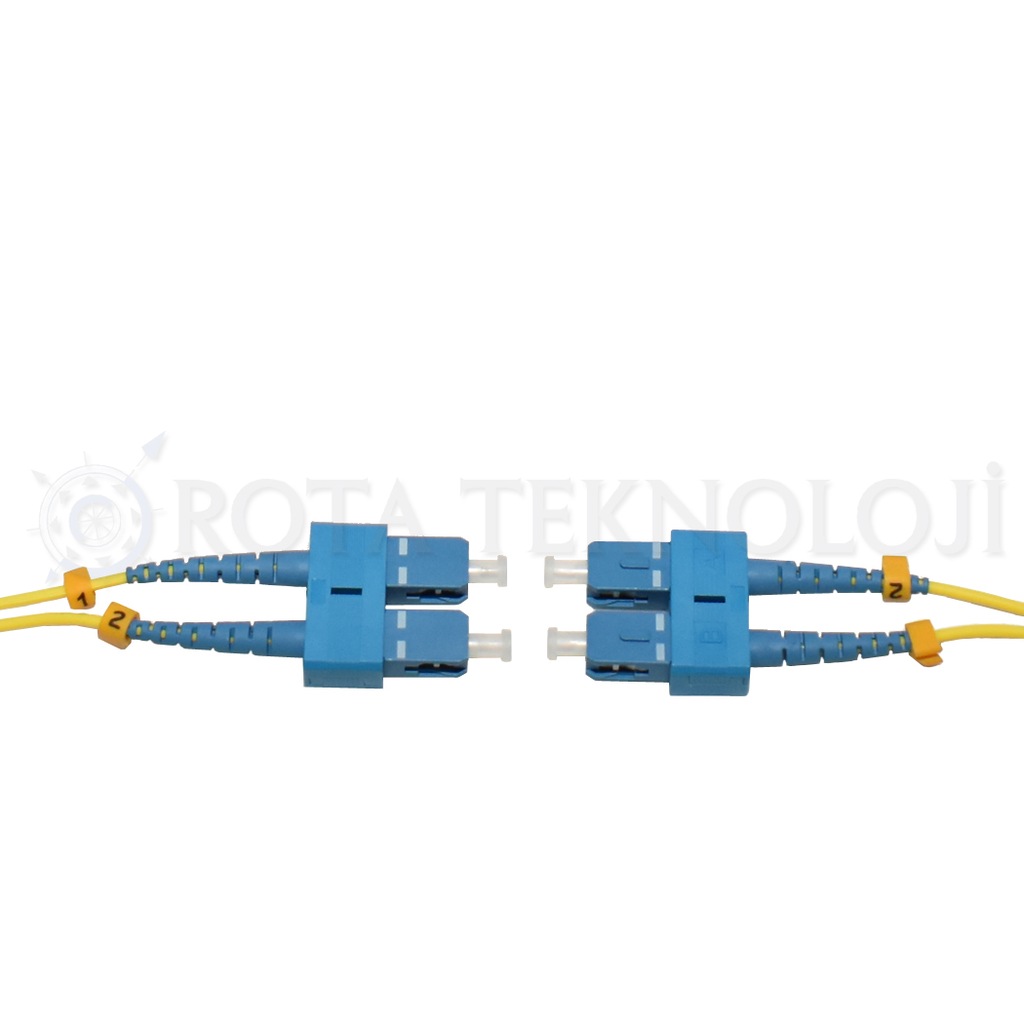 sc/upc-sc/upc duplex patch cord 2.0mm g657a2 LSZH L 25M fiber kab
