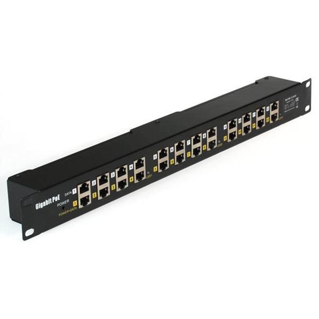 WINET PANEL-12PORT-GB-POE POE - 12 PORT Gigabit Poe Injector (Poe