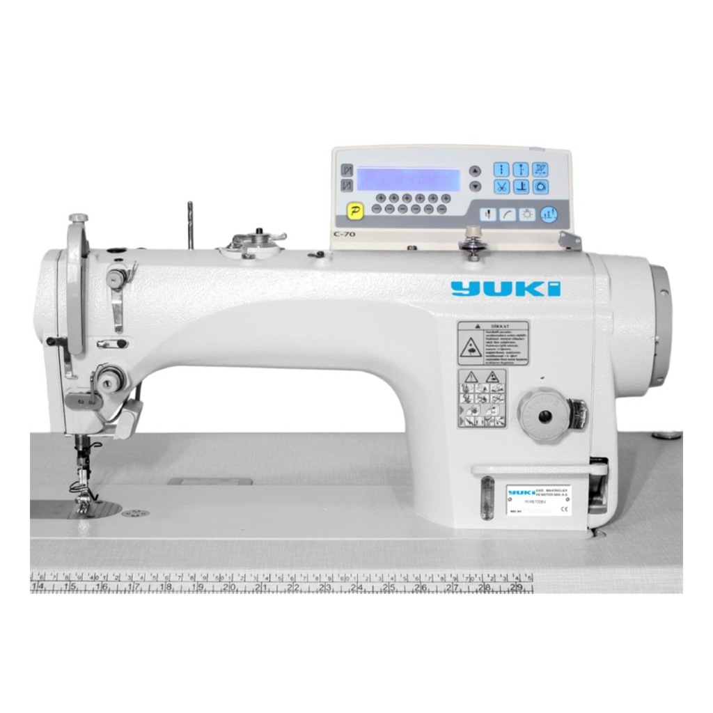 Yuki Yk-9870De4 İplik Kesicili Otomatik Düz Dikiş Makinesi (Mikro