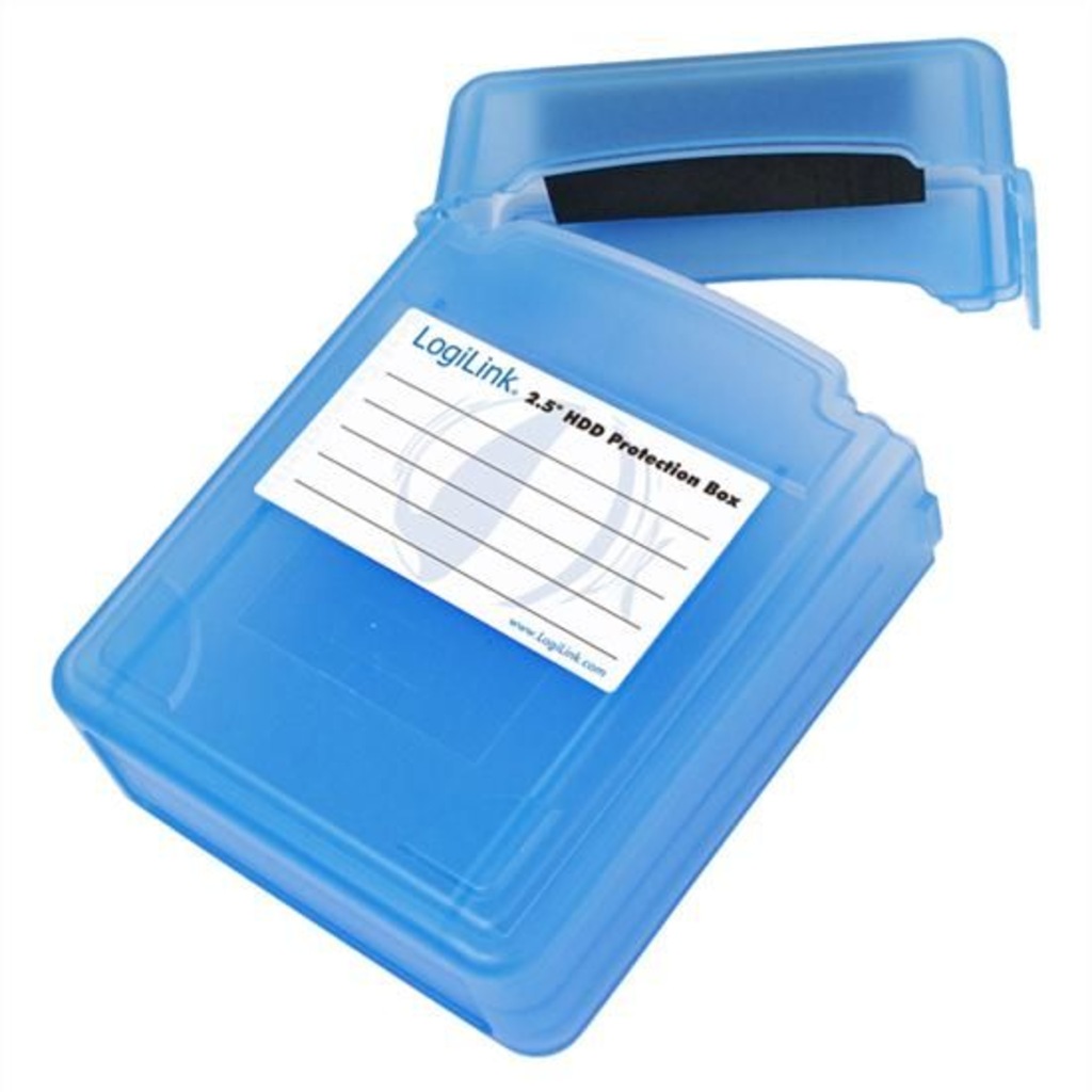 LOGILINK Çift Disk için 2.5 HDD Koruma Kutusu, LLUA0132