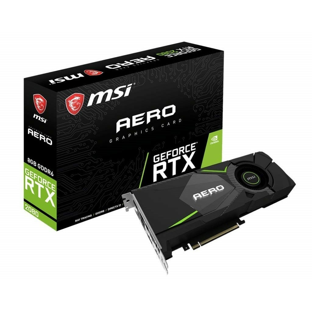 MSI RTX 2080 AERO 8GB GDDR6 256Bit DX12 Nvidia Geforce Ekran Kart