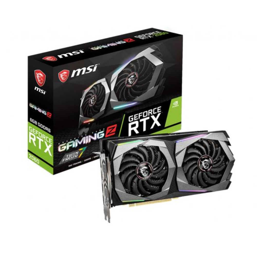 MSI VGA GEFORCE RTX 2060 GAMING Z 6G RTX2060 6GB GDDR6 DX12 PCIE