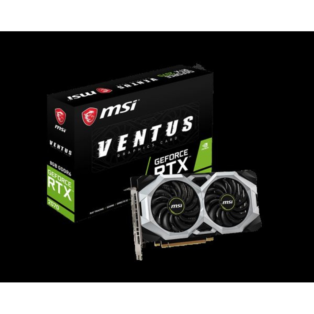 MSI VGA GEFORCE RTX 2070 VENTUS 8G RTX2070 8G GDDR6 DX12 PCIE 3.0