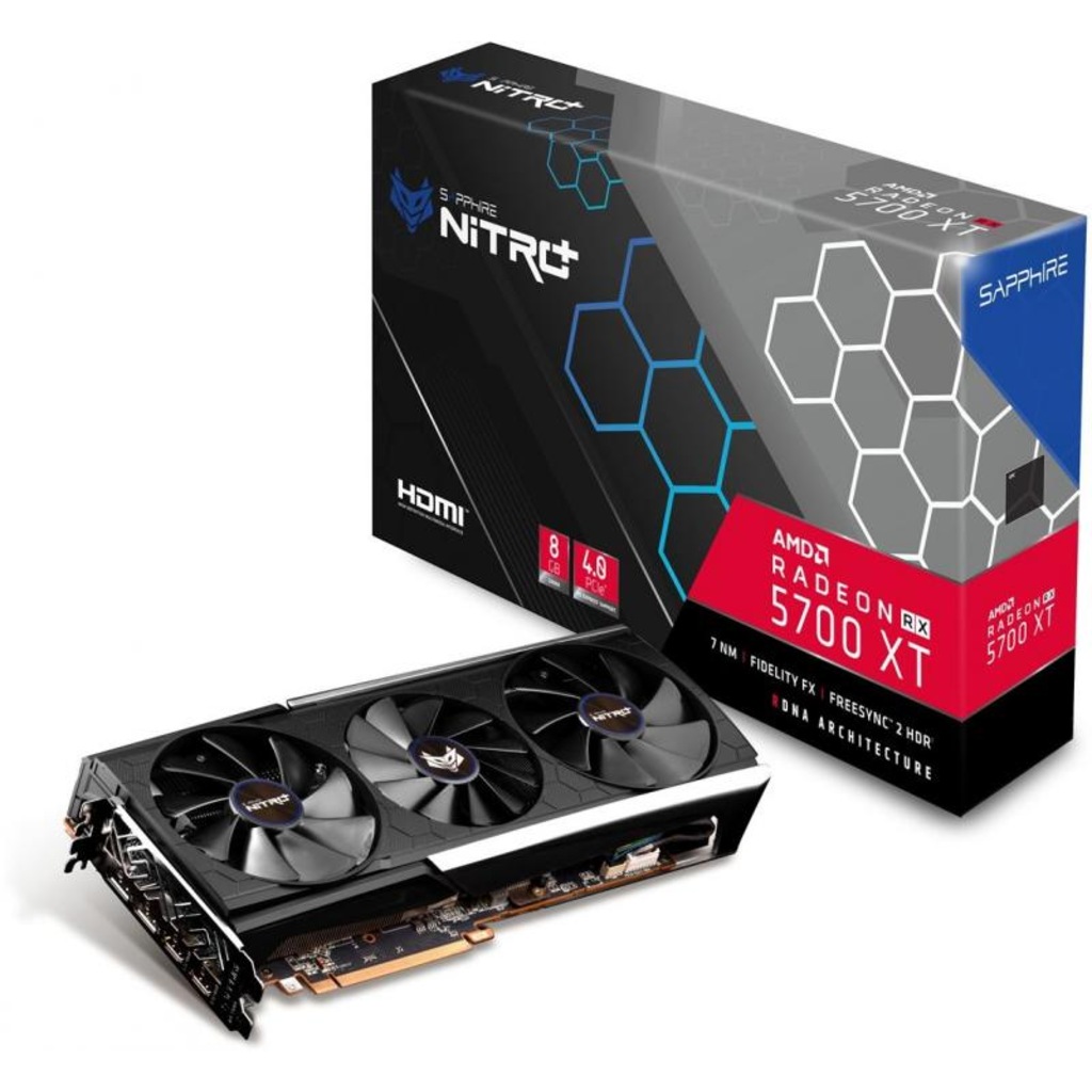 SAPPHIRE 11293-03-40G AMD Radeon RX5700XT Nitro+ 8GB 256Bit DDR6