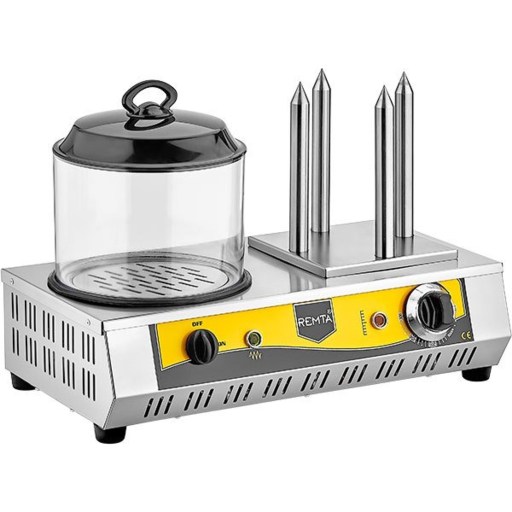 Remta Hot Dog Makinesi 4 Çubuk Hot Dog Sosis Pişirme Yapma