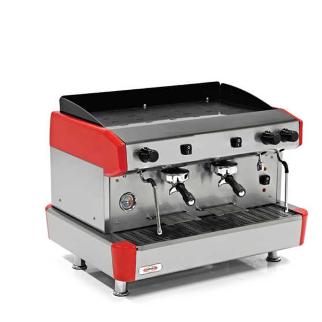 Empero Empero Espresso Kahve Makinesi 2 Gruplu Yarı Otomatik