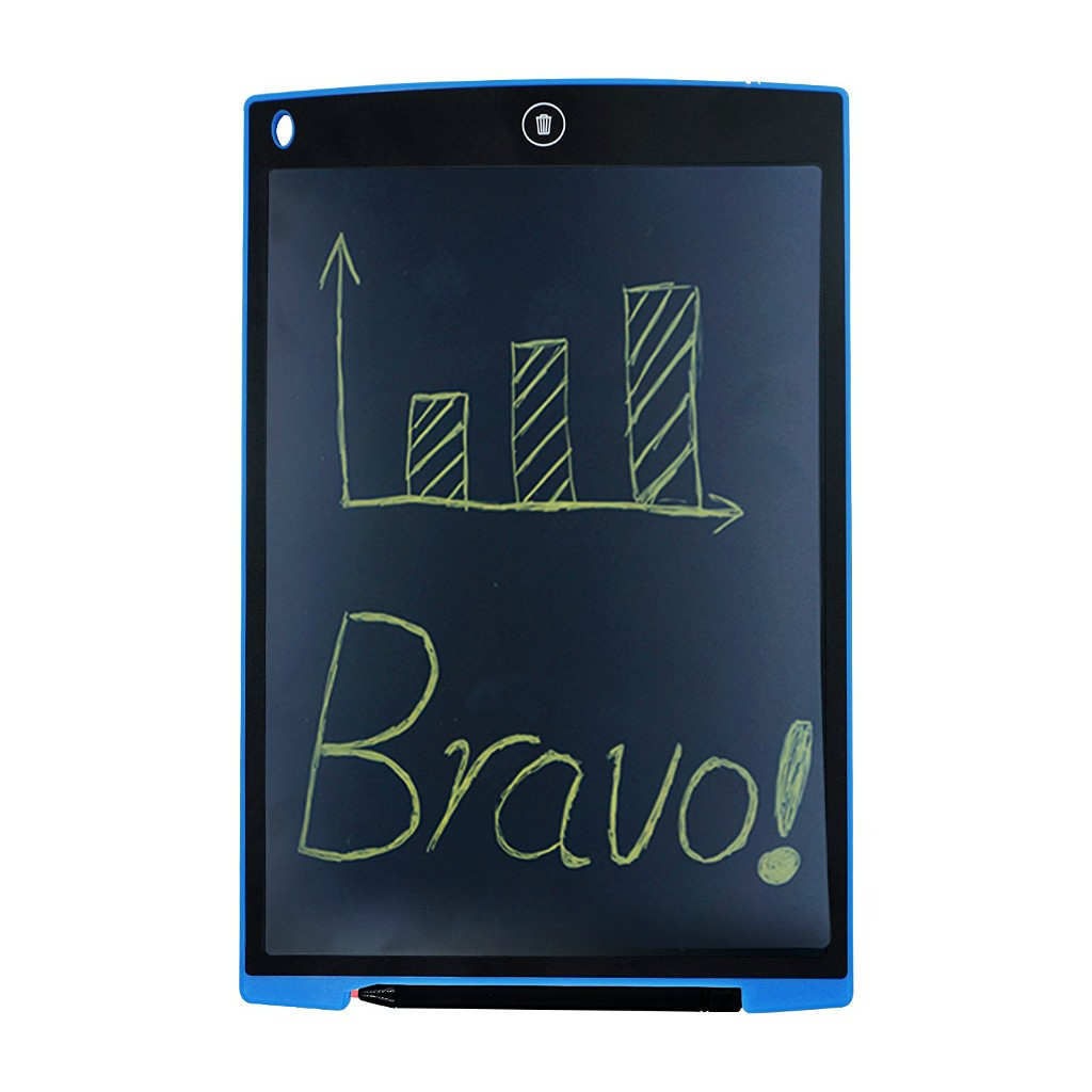 Writing Tablet 12in Electronic Lcd Writing Board/blackboard (blue