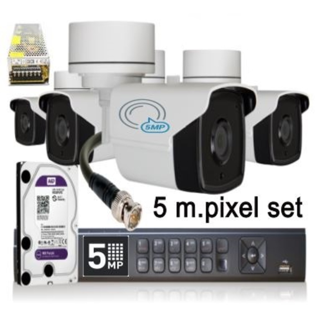 ELİTCAM PRO-HD 5.0 MEGAPİXEL FULL SET