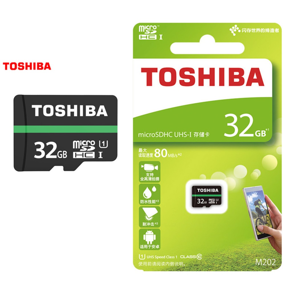32 Gb Toshiba Micro Sd C10