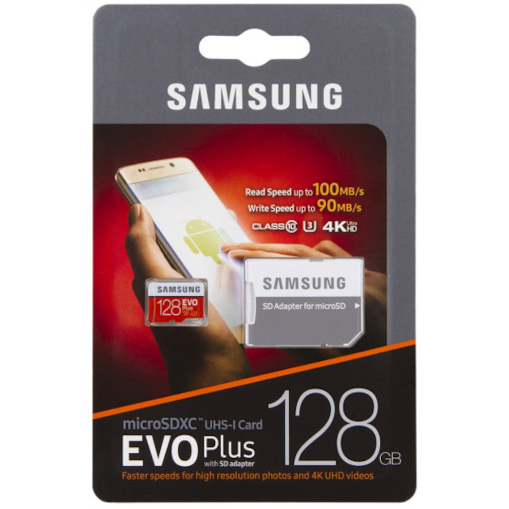 Samsung карта памяти sdxc micro 128gb evo plus mb mc128ga ru