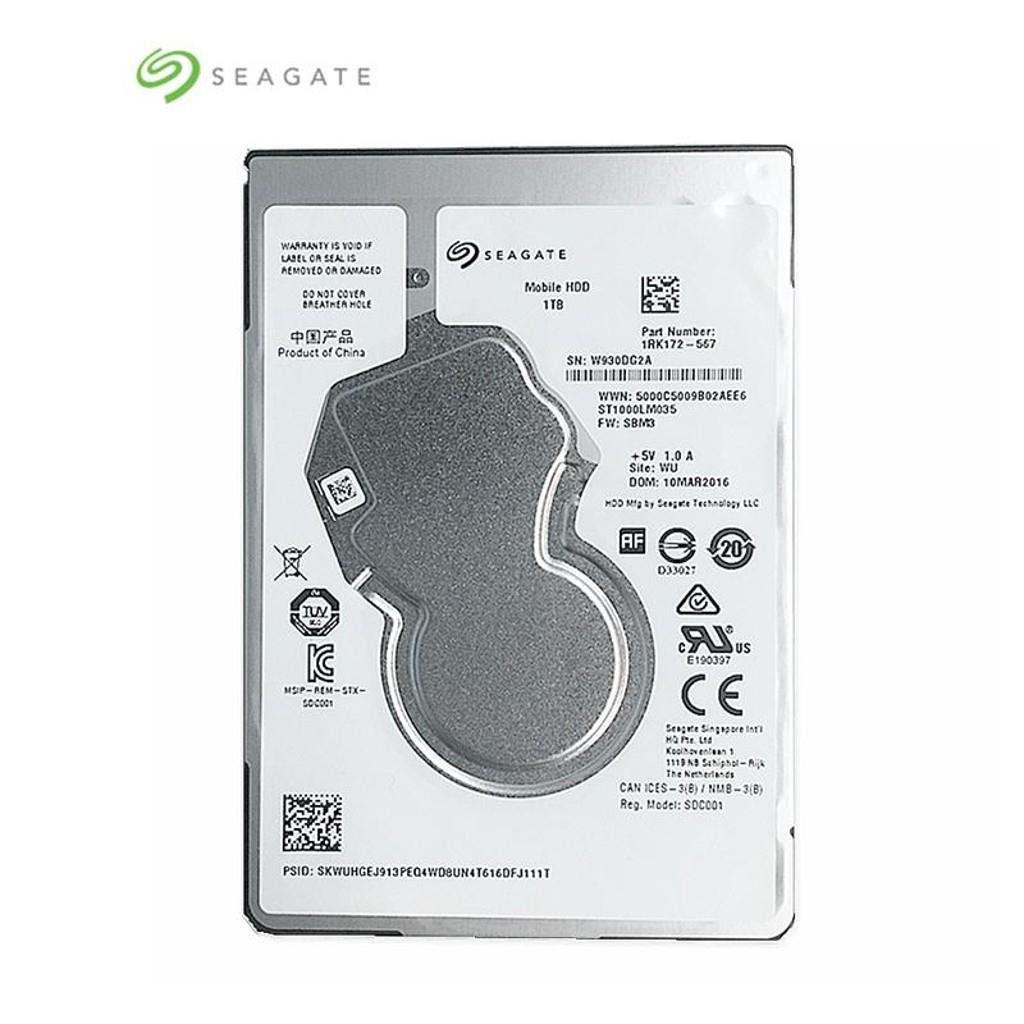 Seagate St1000lm035 1tb 128mb Sata 6.0gb/s 2.5 Notebook Hdd