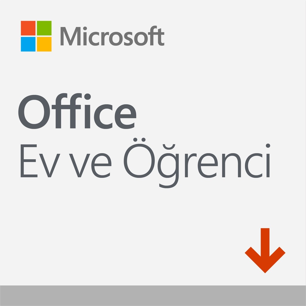 Microsoft Ev ve Öğrenci 2019-Elkt. Lisans