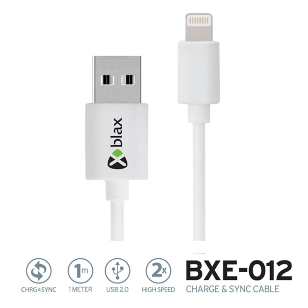 Blax BXE-012 1 Metre TPE Lightning USB Kablo