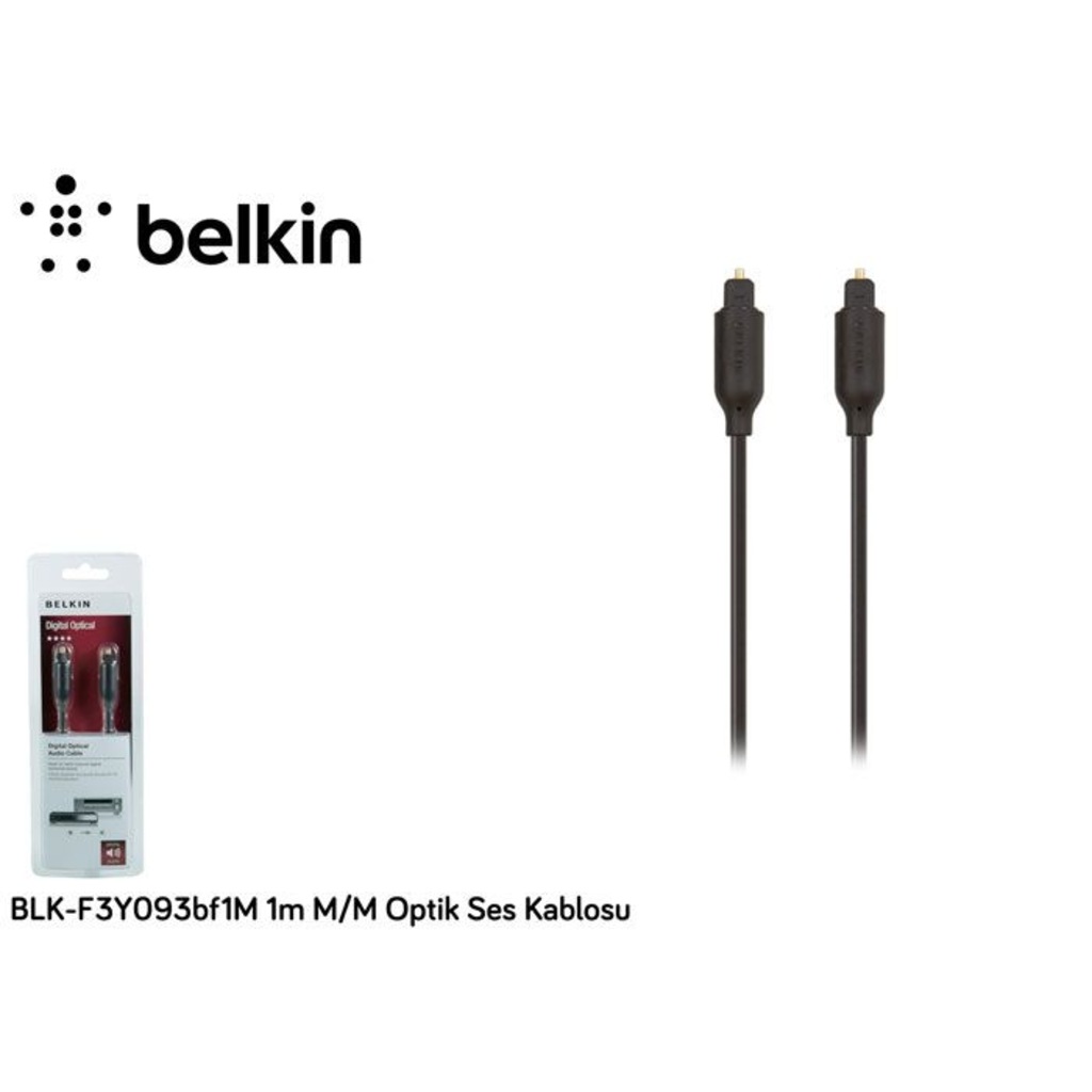 BELKIN BLK-F3Y093BF1M 1.0m OPTİK SES KABLOSU BL15706