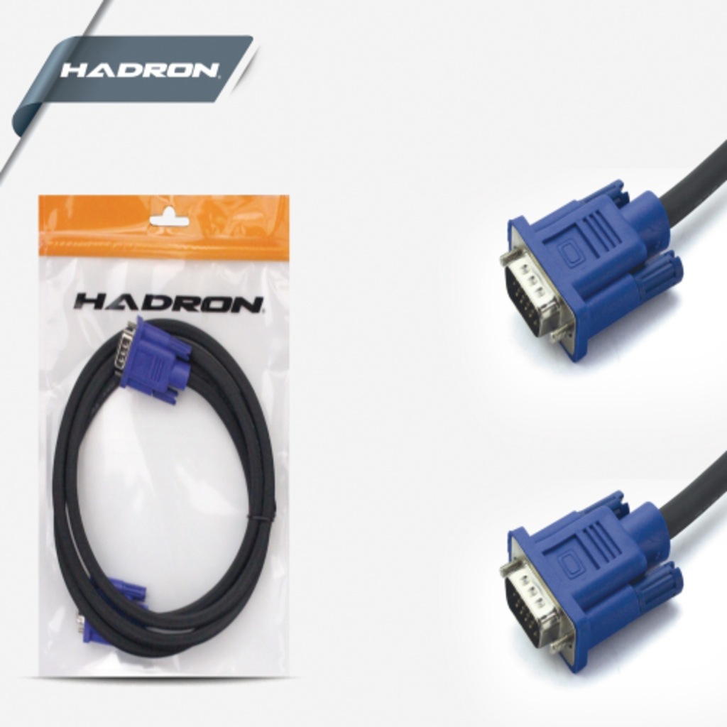HADRON HD4034 1.5 METRE SİYAH VGA TO VGA KABLO